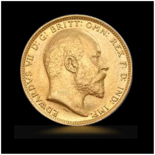 Brittisk Guld Sovereign Edward VII - Bild 2