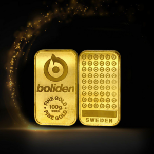 100g Guldtacka Boliden-Toppskick