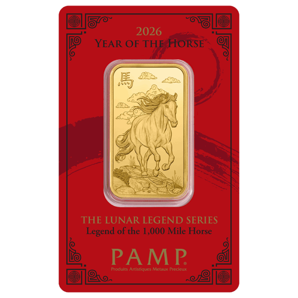 PAMP Lunar Horse 2026 1oz - Bild 2