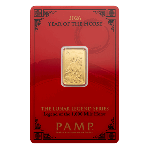 PAMP Lunar Horse 2026 5g - Bild 2