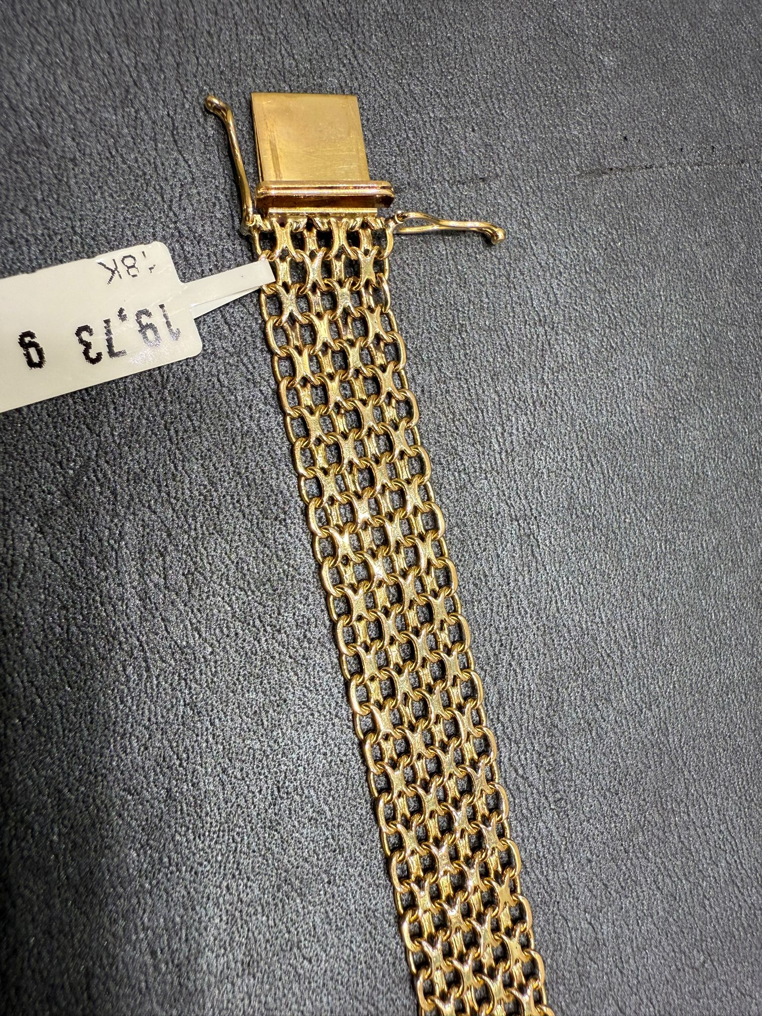 Begagnad X-länk Armband 18K - Bild 4