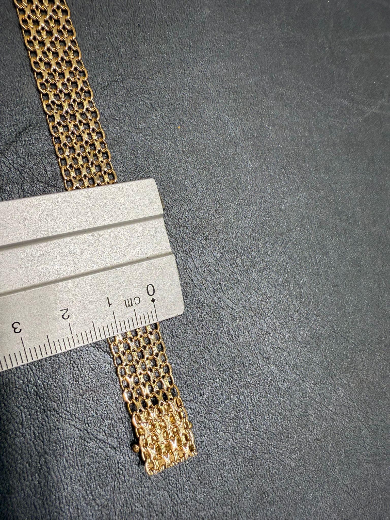 Begagnad X-länk Armband 18K - Bild 3