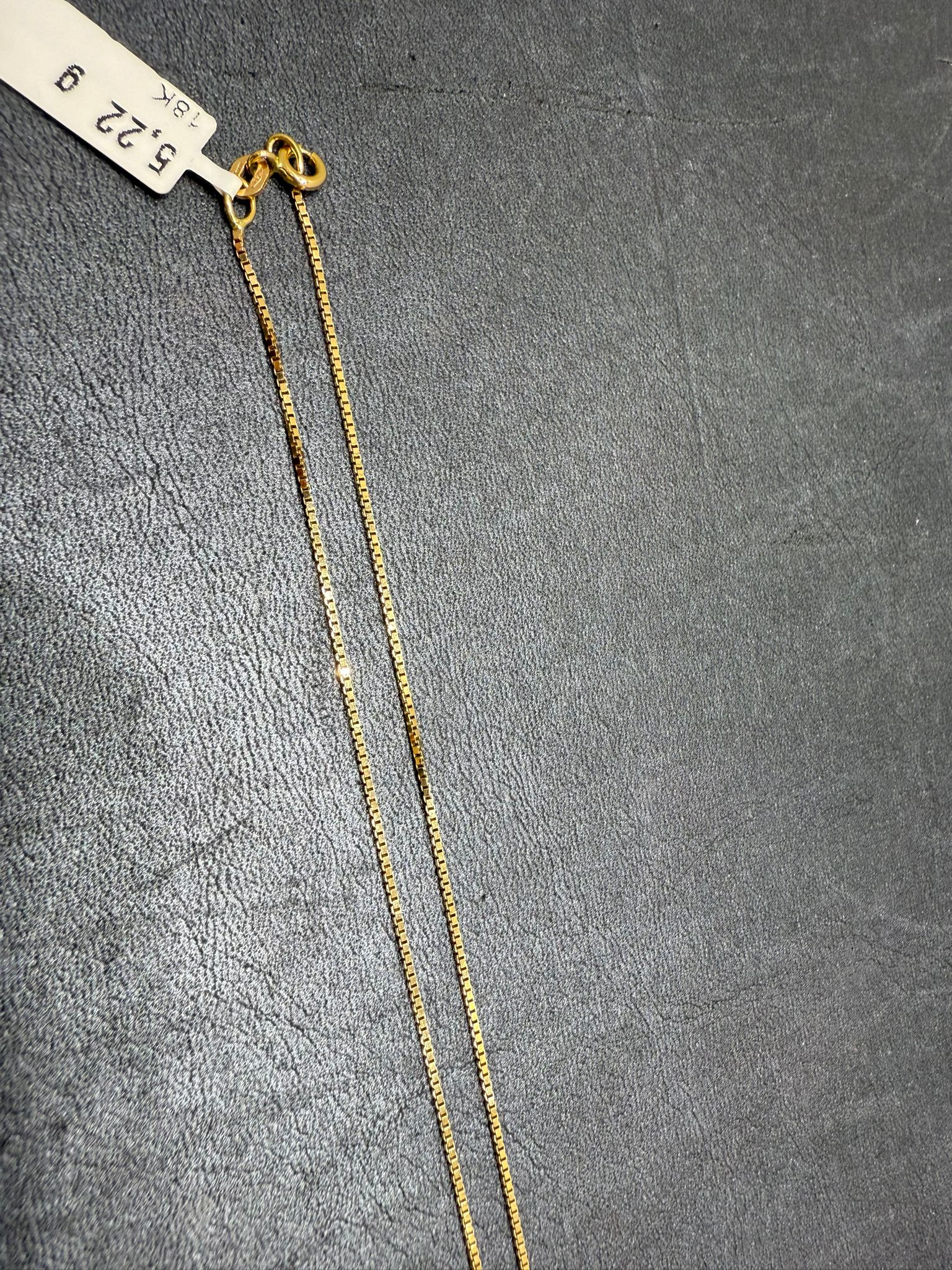 Begagnad Halsband – med hjärta 18k - Bild 4