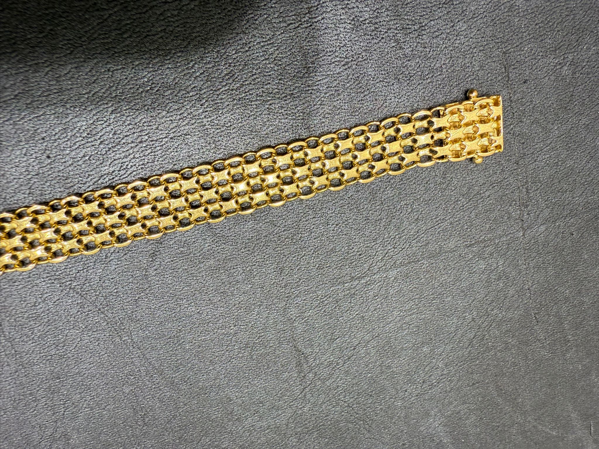 Begagnad X-länk Armband 18K - Bild 4