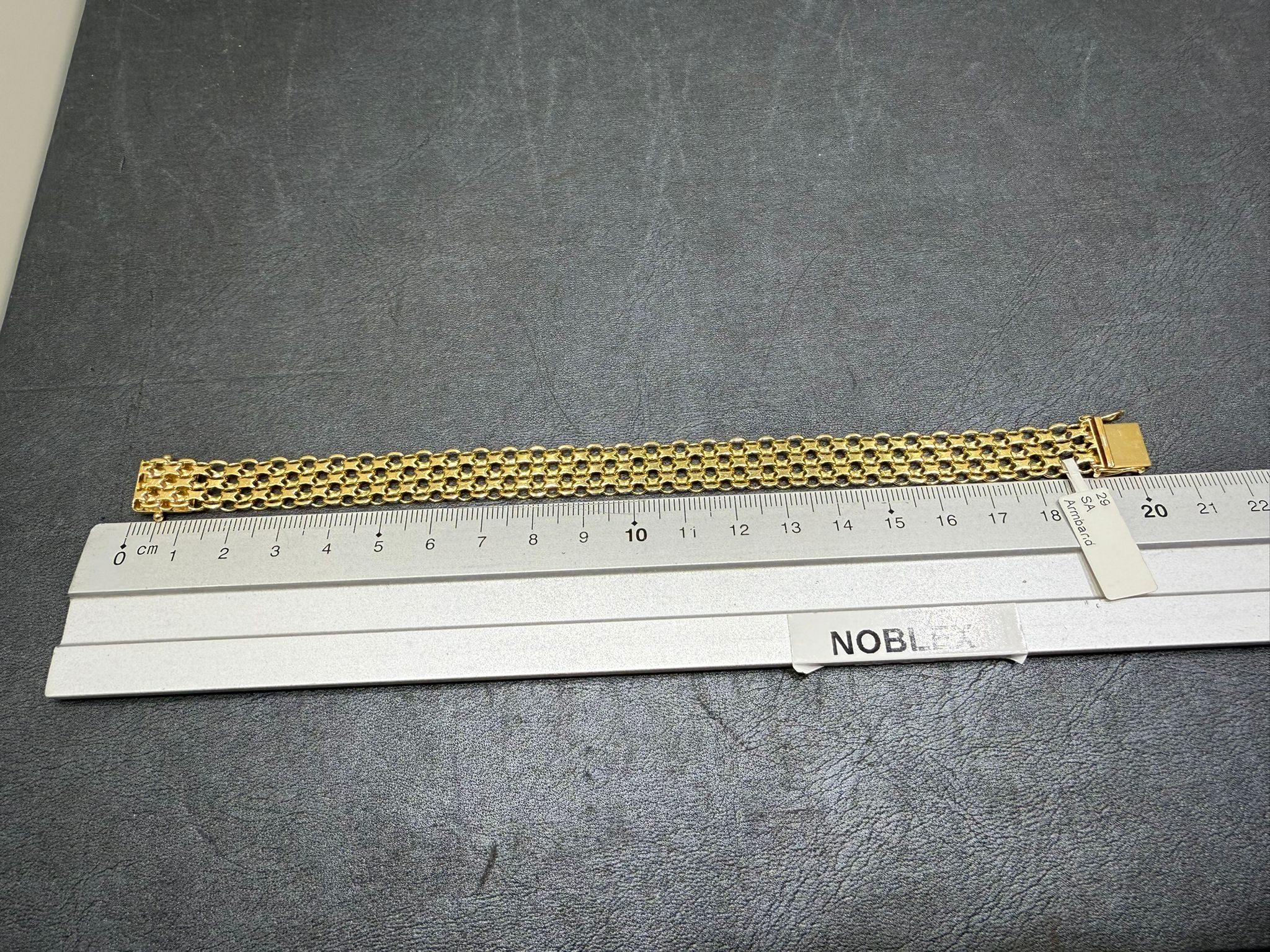 Begagnad X-länk Armband 18K - Bild 2