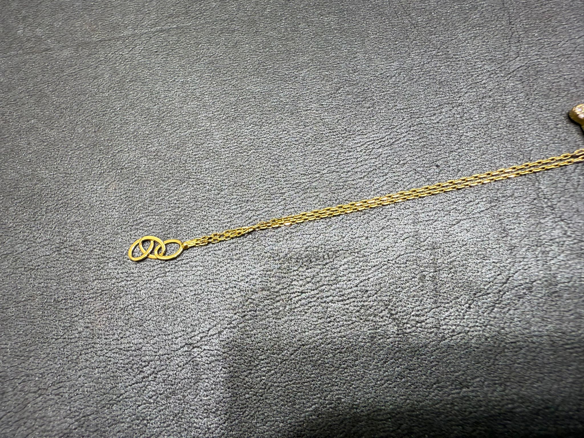 Begagnad Elegant Armband i 21K - Bild 4