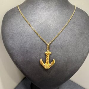 Begagnad Halsband –  med Hänge 18k