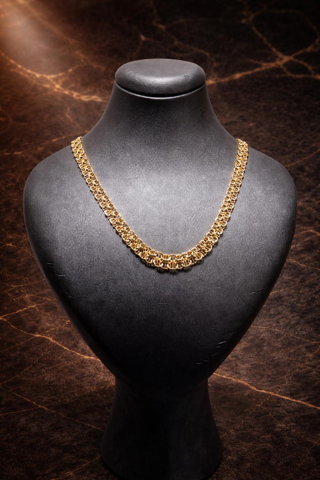 Begagnad X-länk Halsband 18K