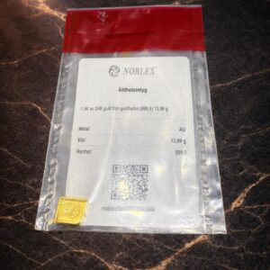 NOBLEX- 1 bit av 24K (999,9) - 13,99 g