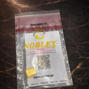 NOBLEX- 1 bit av 24K (999,9) -20,13 g