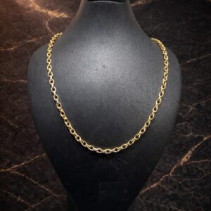 Begagnad Ankarlänk Halsband 18K-21,63g