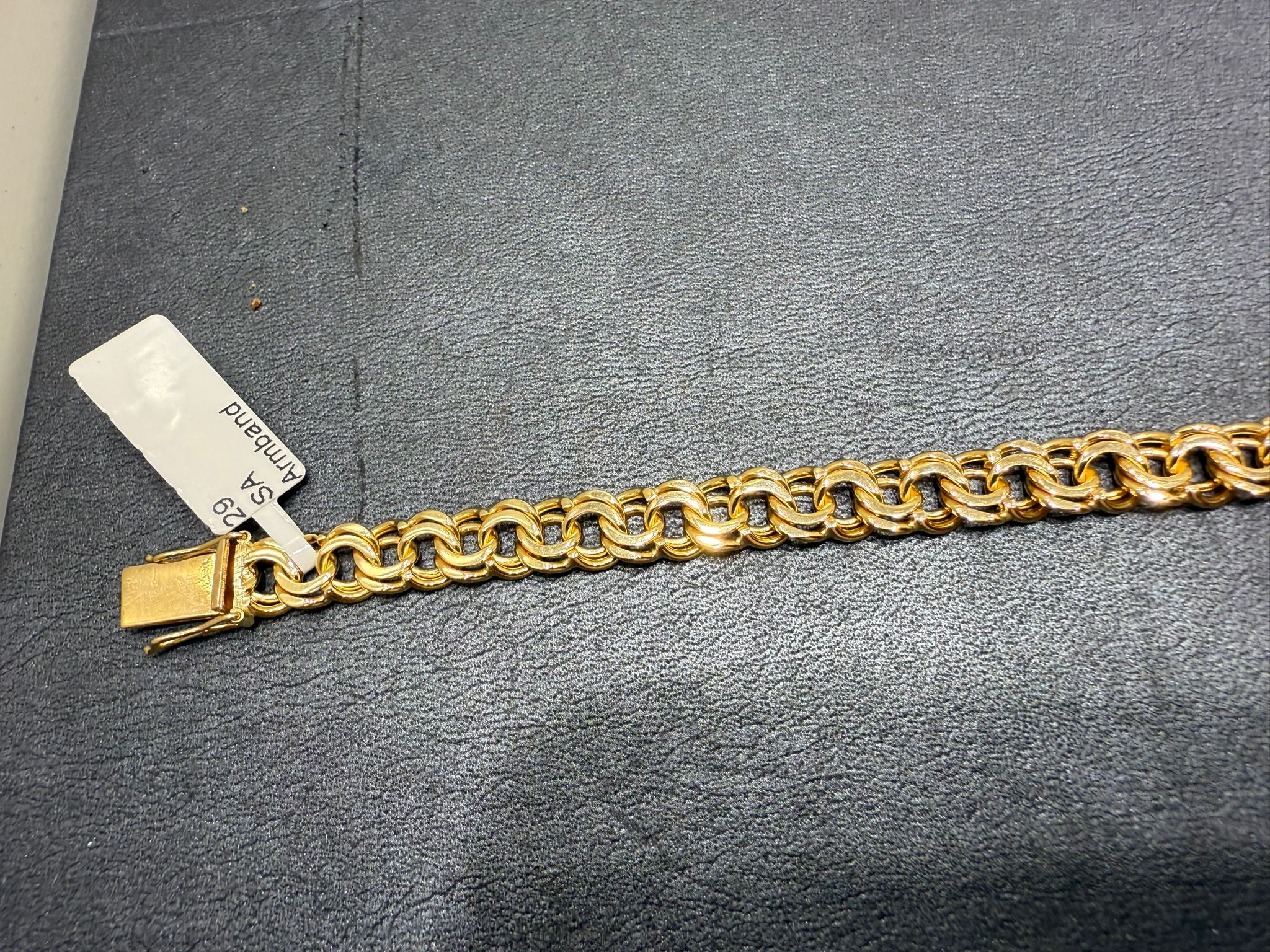 Begagnad Bismarck Armband 18K 20,89g - Bild 4