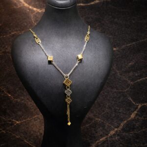 Begagnad Halsband - Unikt motiv 18K - 11,48g