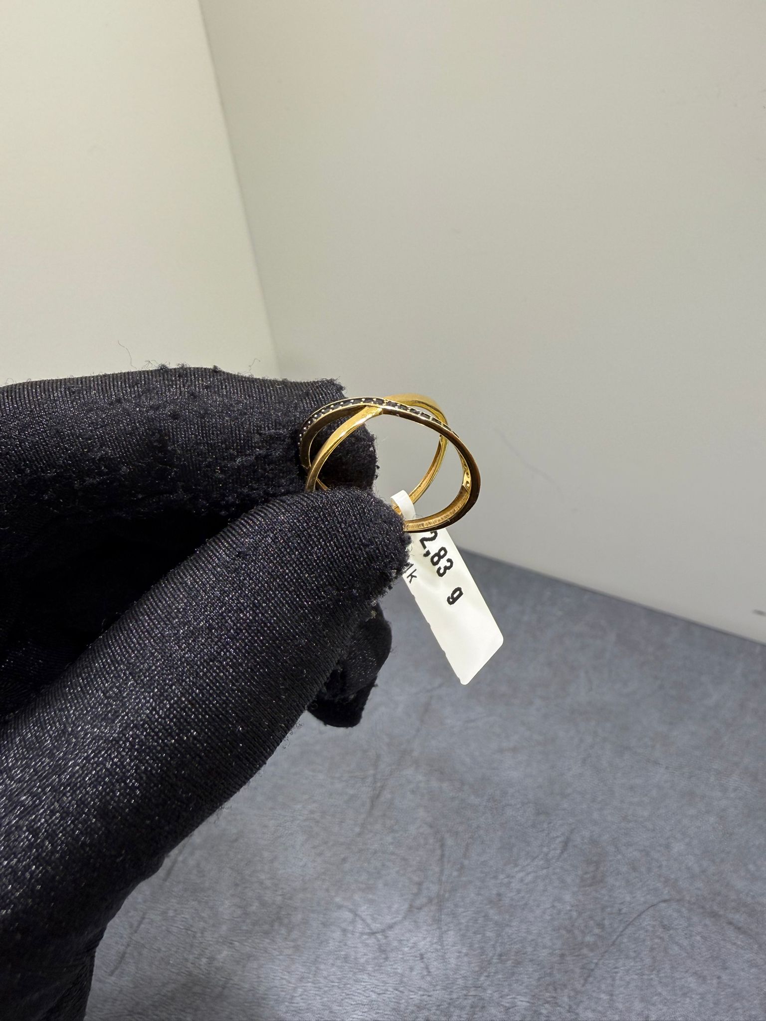 Begagnad ring i 21K 2,83g - Bild 3