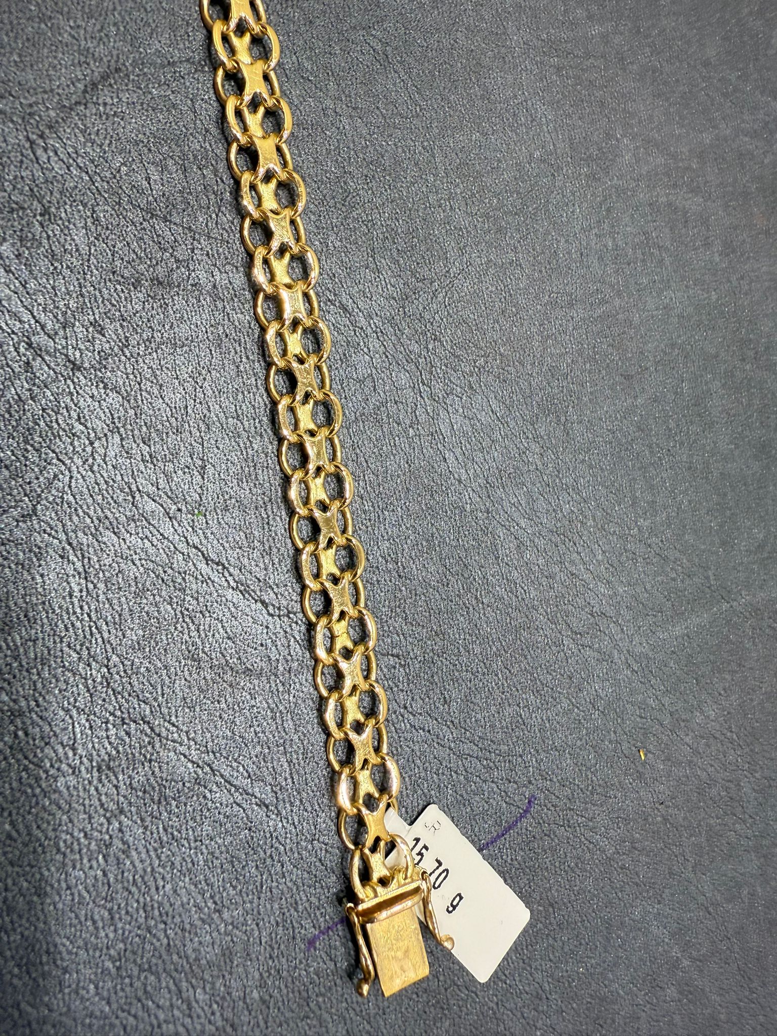 Begagnad X-länk Armband 18K - 15,70g - Bild 3