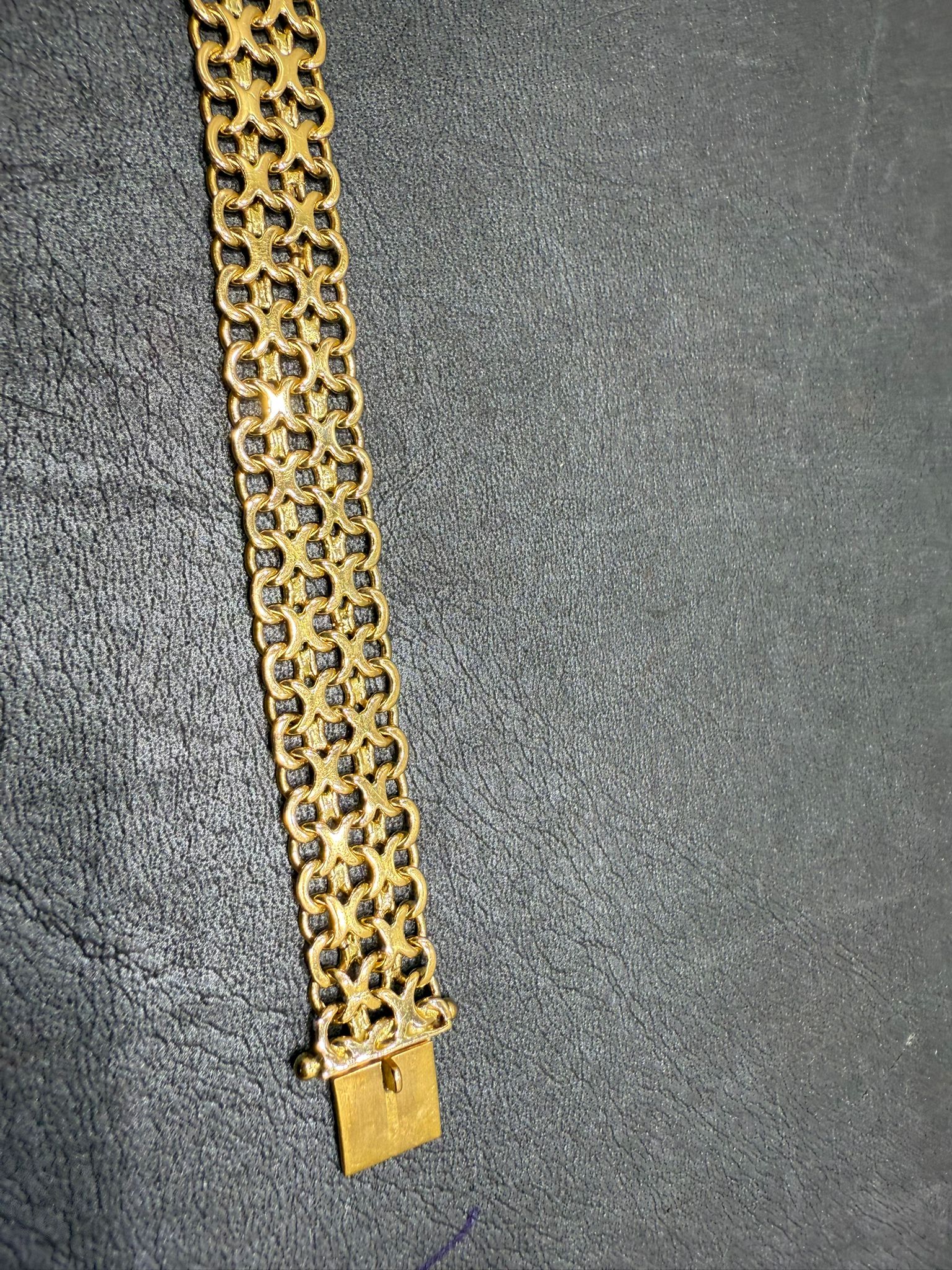 Begagnad X-länk Armband 18K - 22,05g - Bild 3