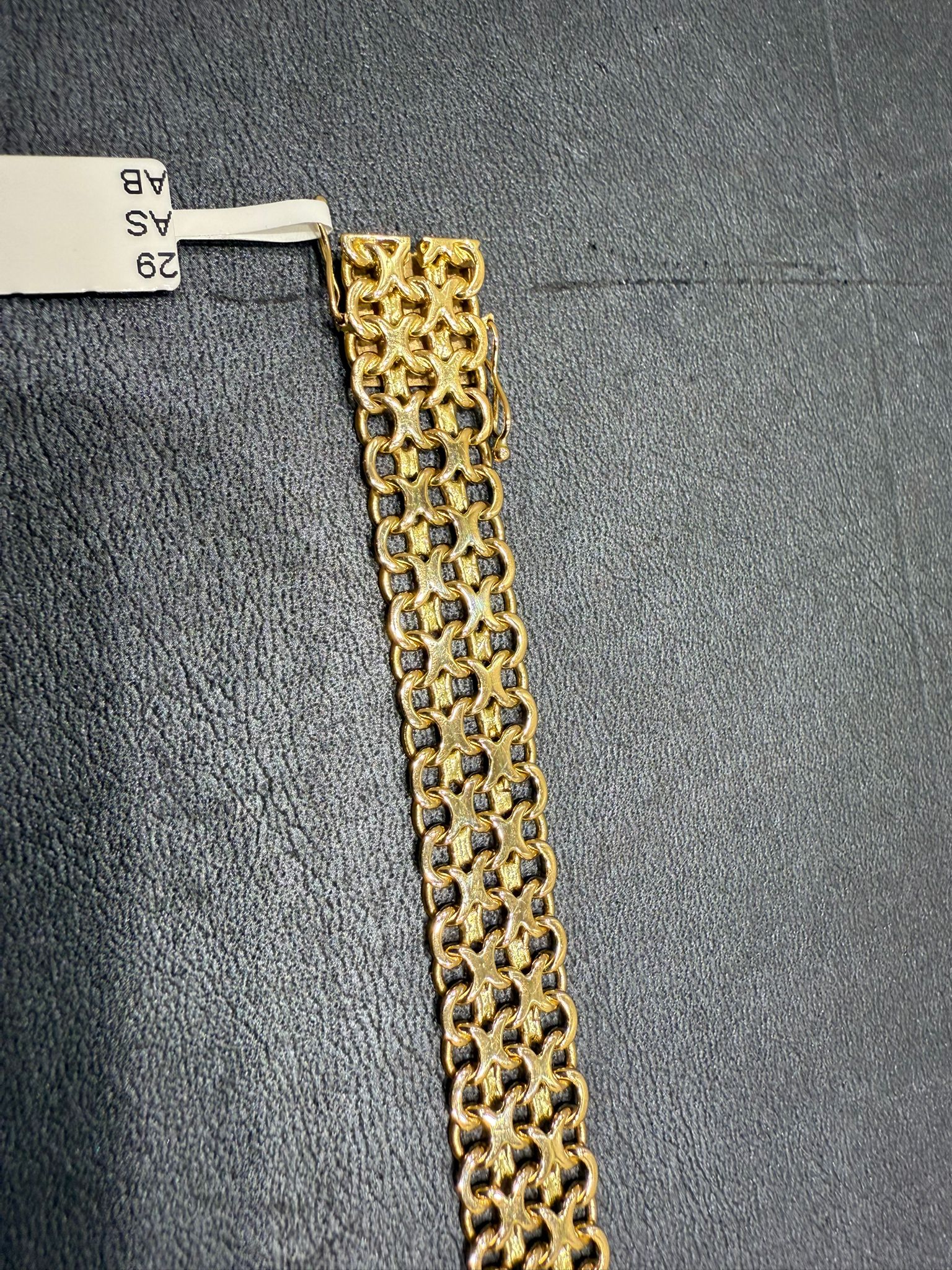 Begagnad X-länk Armband 18K - 22,05g - Bild 4