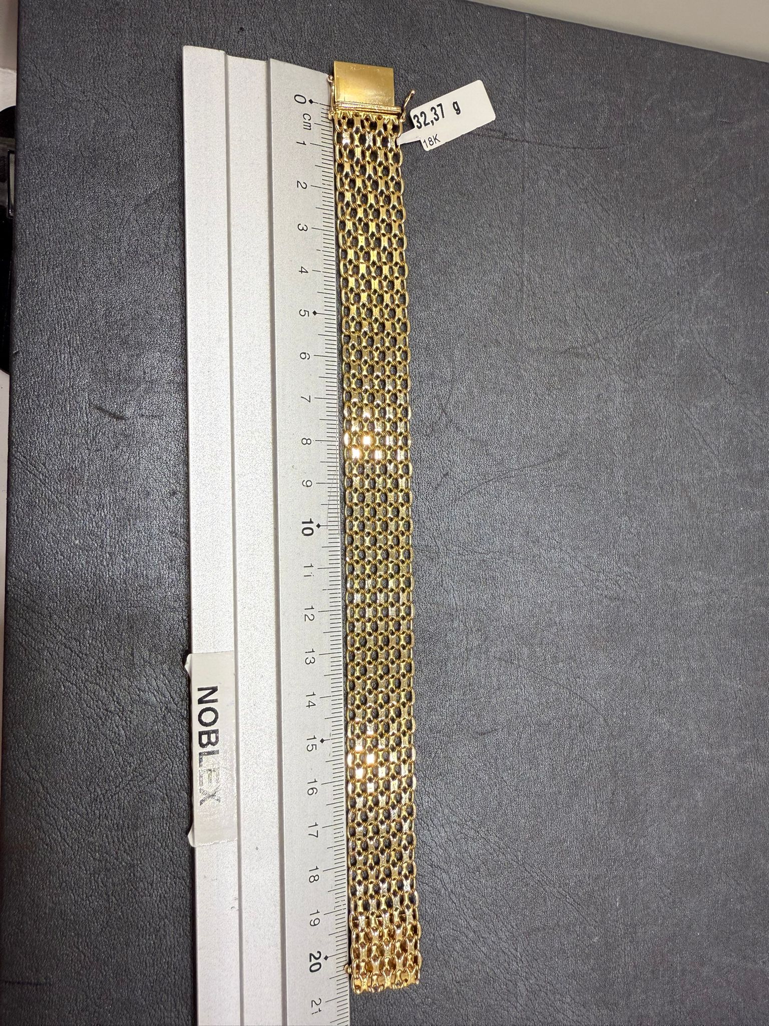 Begagnad X-länk Armband 18K - 32,37g - Bild 2