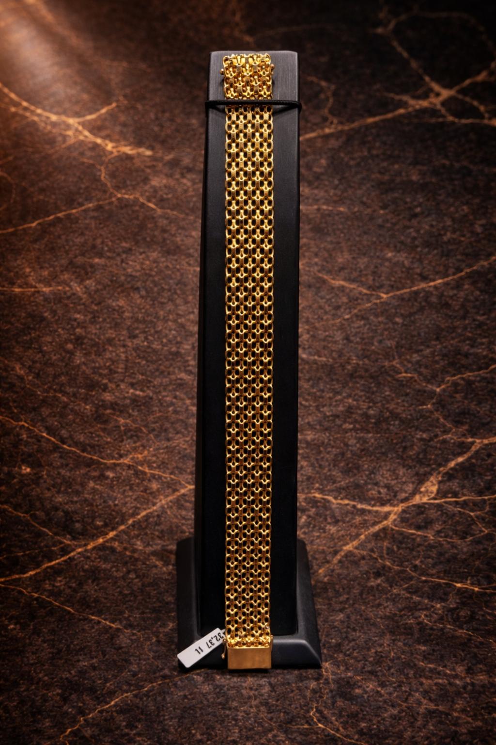 Begagnad X-länk Armband 18K - 32,37g