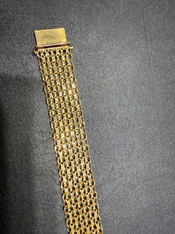 Begagnad X-länk Armband 18K - 28,87g - Bild 5