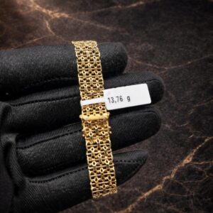 Begagnad X-länk Armband 18K - 13,76g