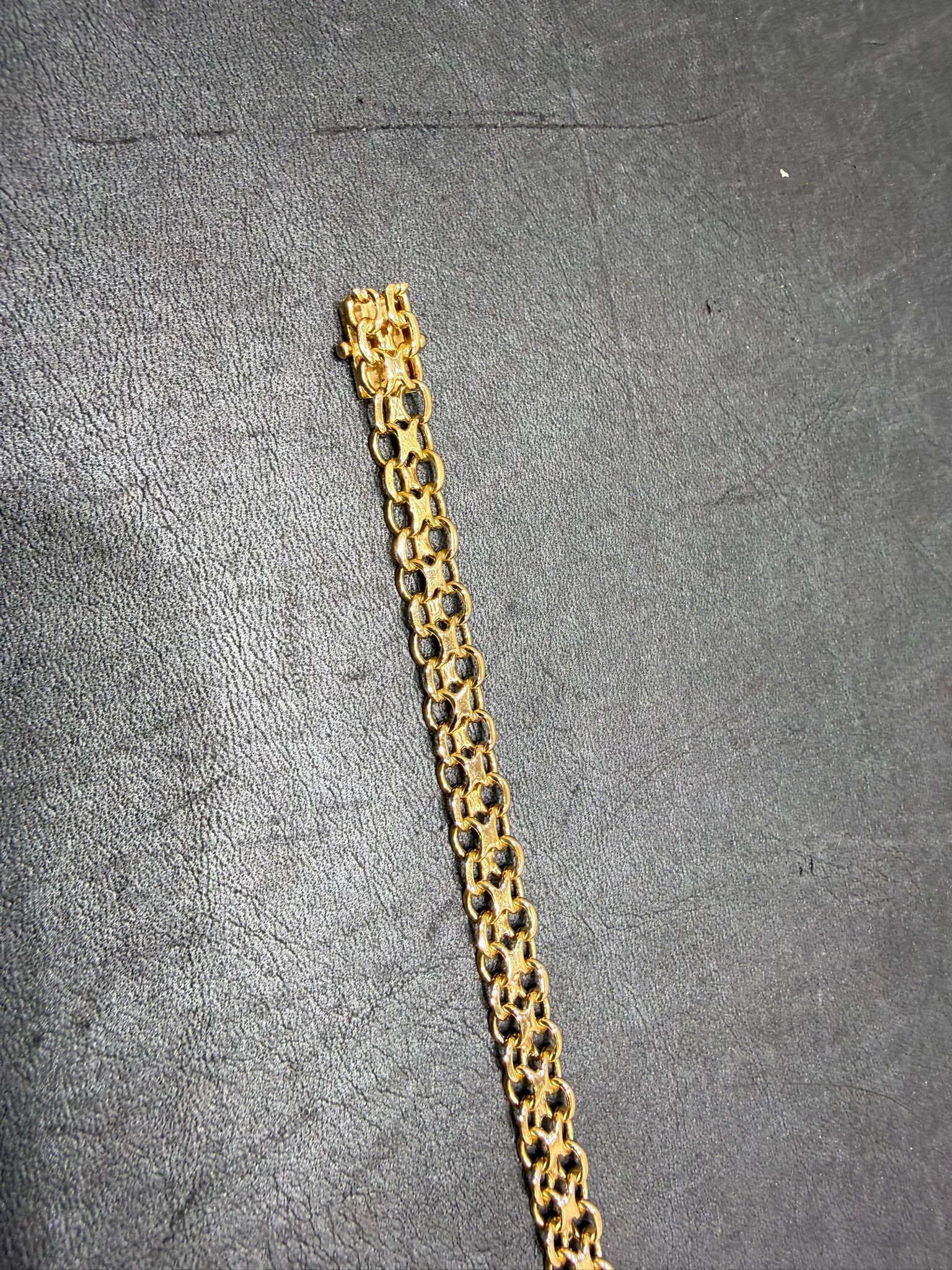 Begagnad X-länk Armband 18K - 20,02g - Bild 3