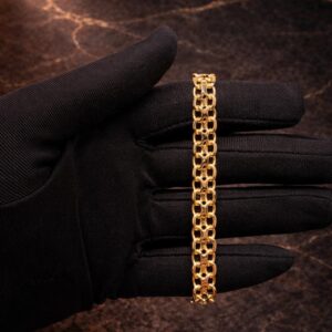 Begagnad X-länk Armband 18K - 20,02g