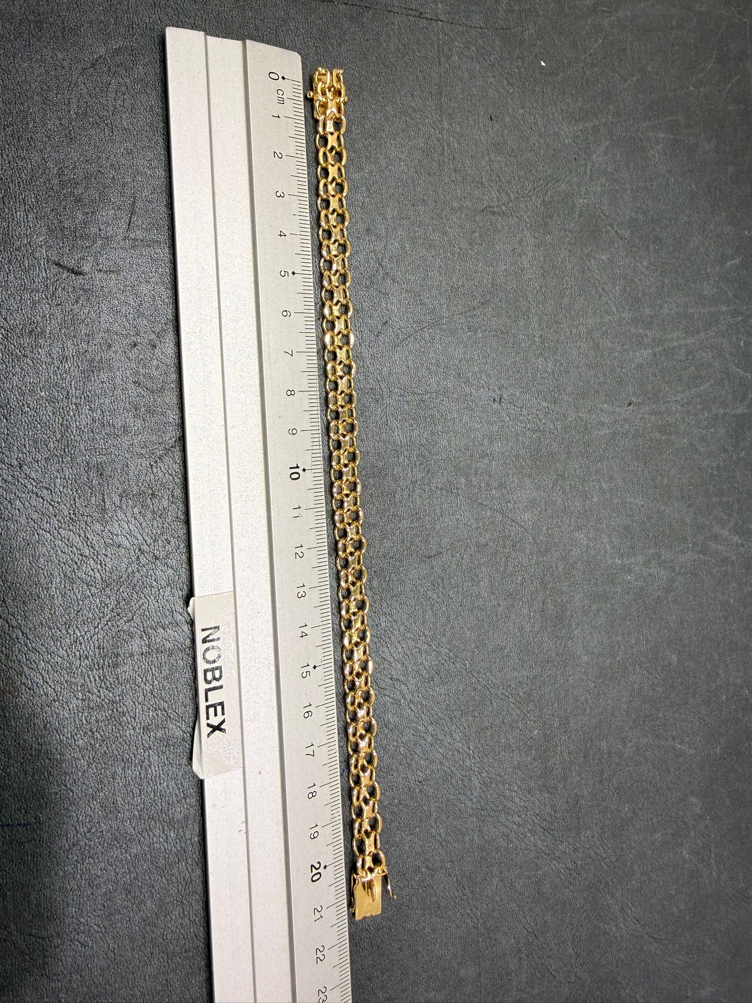 Begagnad X-länk Armband 18K - 20,02g - Bild 2