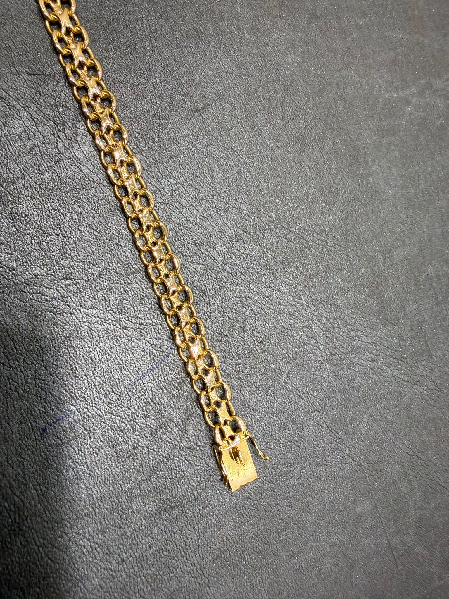 Begagnad X-länk Armband 18K - 20,02g - Bild 4