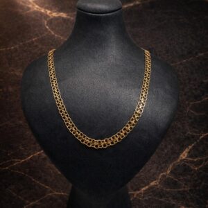 Begagnad X-länk Halsband 18K-10,04g