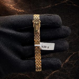 Begagnad Armband med Rolex-motiv i 18K - 16,56g