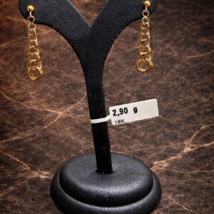 Begagnad Bismarck Örhänge 18K - 2,90g