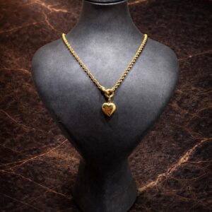 Begagnad Cordell med hjärta- Halsband18K - 9,73g