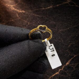 Begagnad ring i 21K - 1,77g