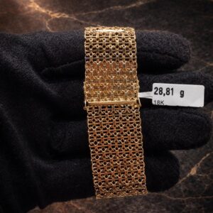 Begagnad X-länk Armband 18K - 28,81g