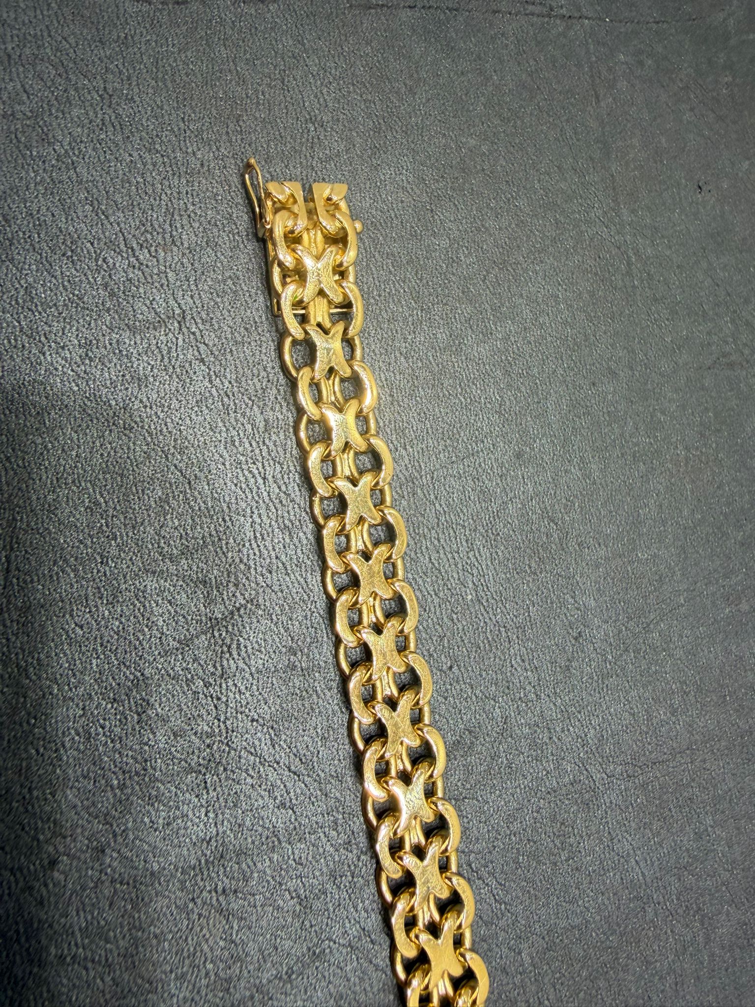 Begagnad X-länk Armband 18K - 30,17g - Bild 3