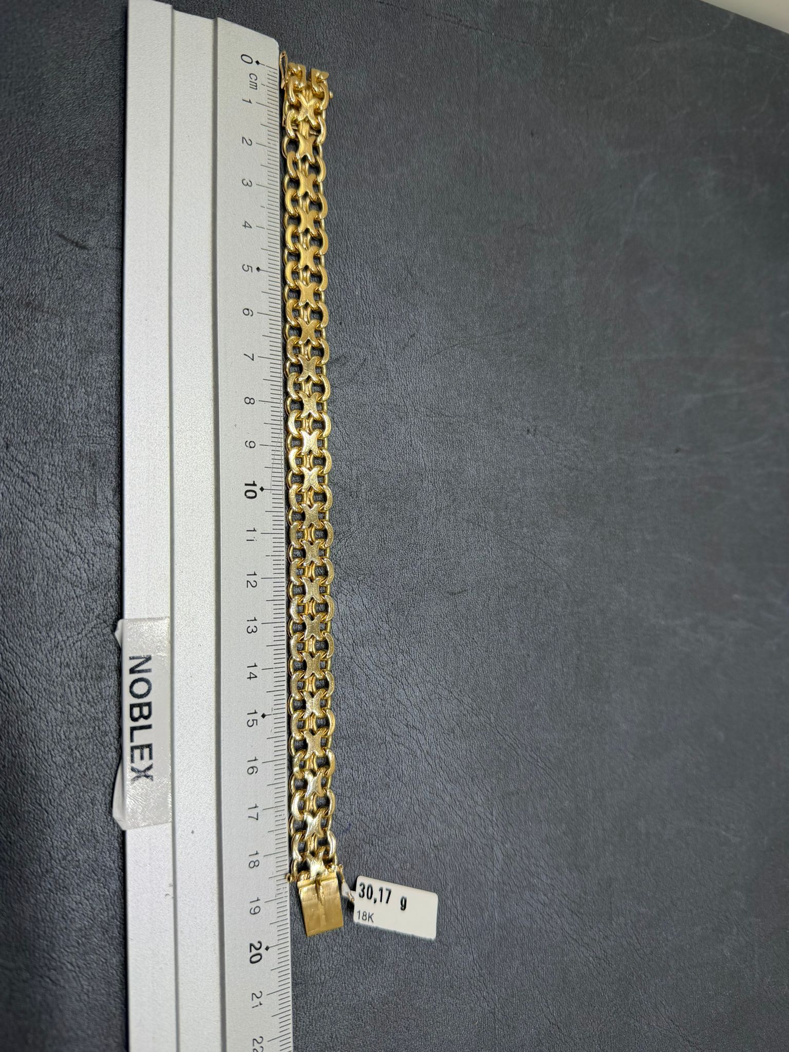 Begagnad X-länk Armband 18K - 30,17g - Bild 2