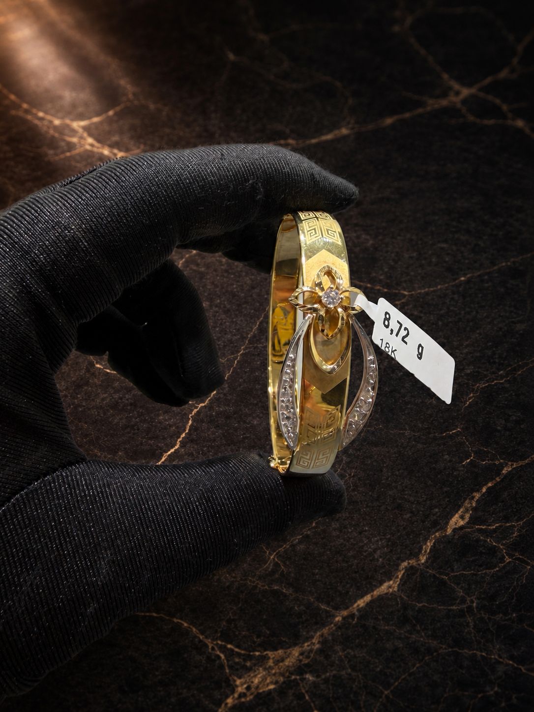 Begagnad Armring – 18K - 8,72g