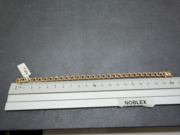 Begagnad Bismarck Armband 18K - 14,60g - Bild 2