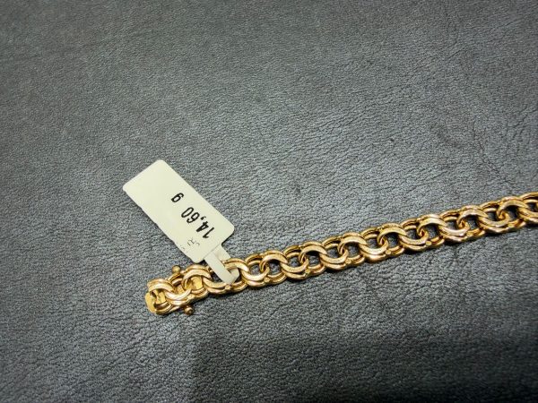 Begagnad Bismarck Armband 18K - 14,60g - Bild 3