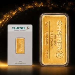 C.Hafner - 5g Guldtacka - 999,9