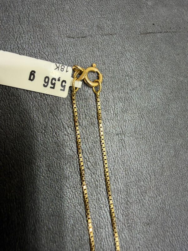Begagnad Halsband –  med Hänge 18K - 5,56g - Bild 3