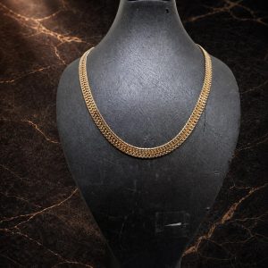 Begagnad Fiskbens Halsband i 18K - 24,85g