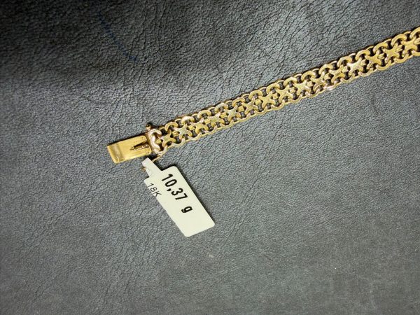Begagnad X-länk Armband 18K - 10,37g - Bild 3