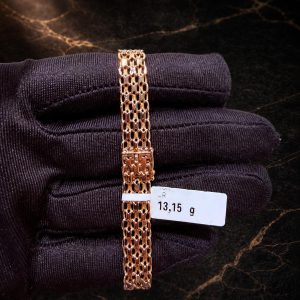 Begagnad X-länk Armband 18K - 13,15g