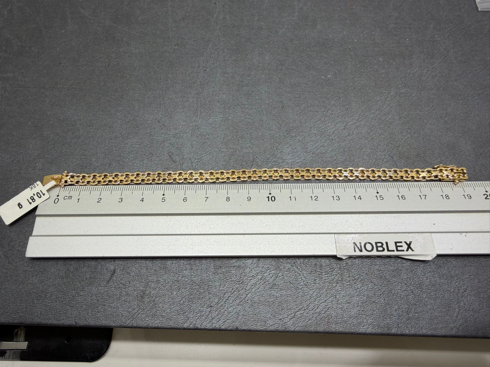 Begagnad X-länk Armband 18K - 10,81g - Bild 2