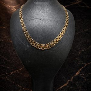 Begagnad X-länk Halsband 18k - 17,78g