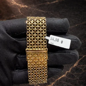 Begagnad X-länk Armband 18K - 34,98g
