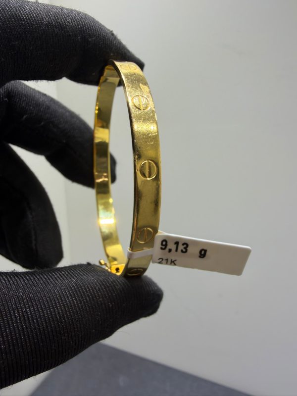 Begagnad Armring – 21K - 8,63g - Bild 2