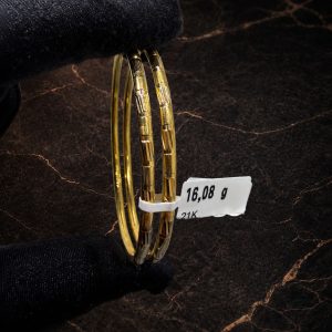Begagnad Armring – 21K - 2st. - 16,08g